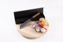 Grit&Grain Kiritsuke Kulstålkniv 18 Cm -KitchenTime butik 1b40edb0 9b8f 4a68 aff5 7e44eef46ee5