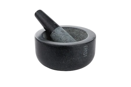 Ernst Form Morter, Sort Granit, Stor 1 Ernst Form Morter, Sort Granit, Stor