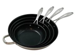 Nordwik Stegepande Rustfrit Stål 5-ply Non-stick 20 Cm -KitchenTime butik 20864c83 b021 4a38 9100 0c75f0b7f4e9