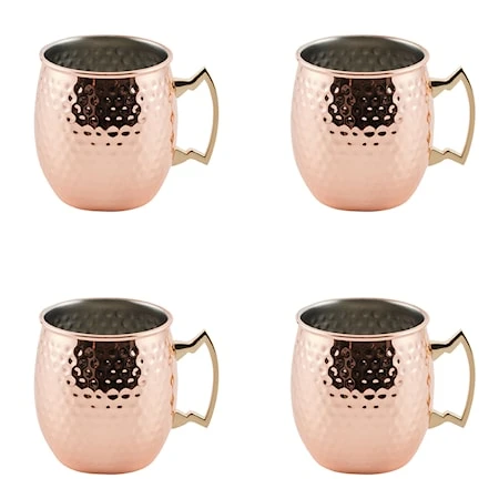 Culinary5 Moscow Mule Glas 57 Cl 4-pak 1 Culinary5 Moscow Mule Glas 57 Cl 4-pak