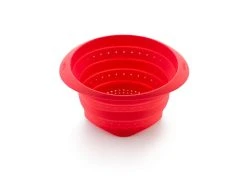 Lékué Dørslag 23 Cm Rød