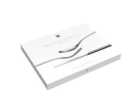 WMF Philadelphia Bestiksæt 60 Dele Blank Stål 2 WMF Philadelphia Bestiksæt 60 Dele Blank Stål - Billede 2