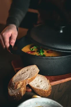 Nordwik Støbejernsgryde Oval 4 L Sort -KitchenTime butik 3de47880 3dad 456a 91f1 5eed53a40a98