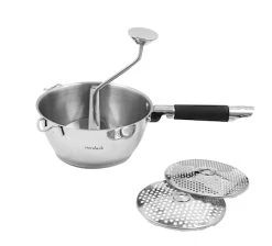 Nordwik Grøntsagsmølle 3 Plader Rustfrit Stål