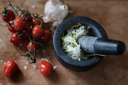 Ernst Form Morter, Sort Granit, Stor 2 Ernst Form Morter, Sort Granit, Stor - Billede 2