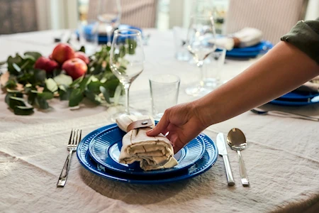 Nordwik Fålhagen Porcelænssæt16 Dele, Blå 8 Nordwik Fålhagen Porcelænssæt16 Dele, Blå - Billede 8