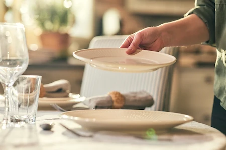 Nordwik Fålhagen Porcelænssæt 16 Dele, Sand 2 Nordwik Fålhagen Porcelænssæt 16 Dele, Sand - Billede 2