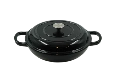 Nordwik Emaljeret Buffetgryde Støbejern 27 Cm Sort