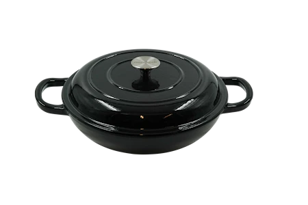 Nordwik Emaljeret Buffetgryde Støbejern 27 Cm Sort 1 Nordwik Emaljeret Buffetgryde Støbejern 27 Cm Sort