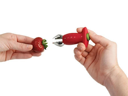 Chef'n StemGem Jordbærtop Fjerner 2 Chef'n StemGem Jordbærtop Fjerner - Billede 2