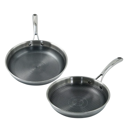 Nordwik Honeycomb Stegepande Rustfrit Stål 24 Cm 3 Nordwik Honeycomb Stegepande Rustfrit Stål 24 Cm - Billede 3