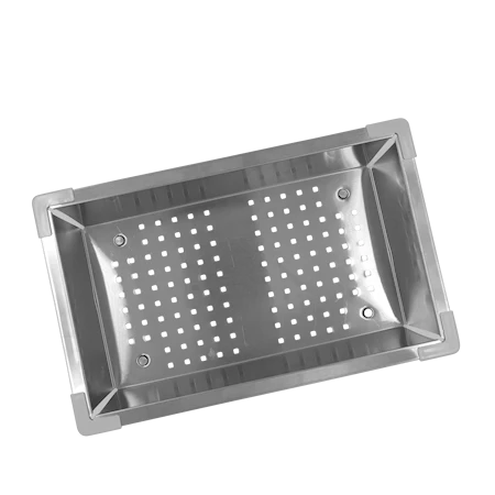 Nordwik Dørslag Til Vask 35x22 Cm Rustfrit Stål 2 Nordwik Dørslag Til Vask 35x22 Cm Rustfrit Stål - Billede 2