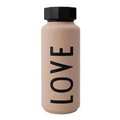 Design Letters LOVE Thermo/Isoleret Flaske Special Edition Nude