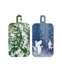 Muurla Moomin Skære- & Serveringsbræt 23x44 Cm First Snow