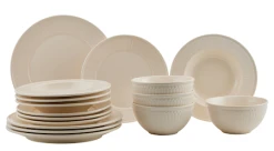 Nordwik Fålhagen Porcelænssæt 16 Dele, Sand