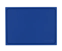 Nordwik HDPE Skærebræt Med Kødsaftrende 40 X 30 Cm Blå
