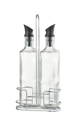 Dorre Olive Olja Eddikesæt 35 Cl Silikone Rustfrit Stål 2-pak 26,6,6 Cm Stativ