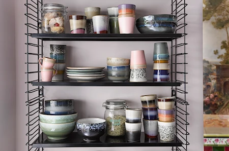 HKliving Ceramic 70's Krus Frost 2 HKliving Ceramic 70's Krus Frost - Billede 2