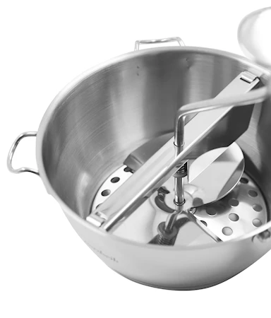 Nordwik Grøntsagsmølle 3 Plader Rustfrit Stål 2 Nordwik Grøntsagsmølle 3 Plader Rustfrit Stål - Billede 2