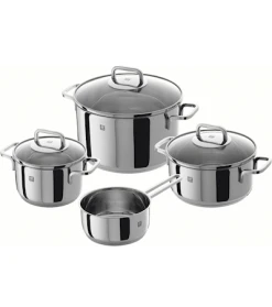 Zwilling Quadro Grydesæt 4 Dele Samt 3 Låg