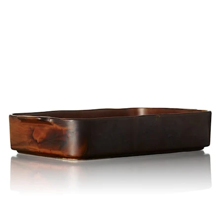 Duka Toscana Bageform 33x21 Cm Brun 1 Duka Toscana Bageform 33x21 Cm Brun