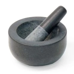 Ernst Form Morter, Sort Granit, Mellem