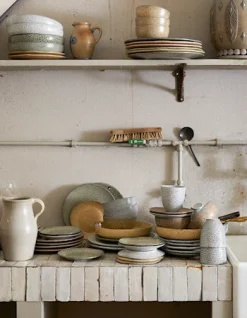 HKliving Gradient Ceramics Skål Sæt M. 4 Cream -KitchenTime butik b8b01ff6 0bc5 4212 a152 8c6666471f44