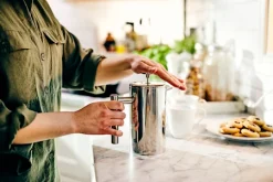 Nordwik Stempelkande 0,6 L Dobbeltvæg Rustfrit Stål -KitchenTime butik bc28f019 ebed 4dc4 8f7a 8c0c3f96ede5