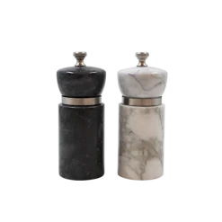 Nordwik Salt- Og Peberkværn Sæt 14 Cm Marmor