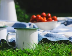 Nordwik Emaljekrus 4-pak Hvid/Grøn -KitchenTime butik c88fbd2d 8ba4 4078 96aa 19fa1d471d9a