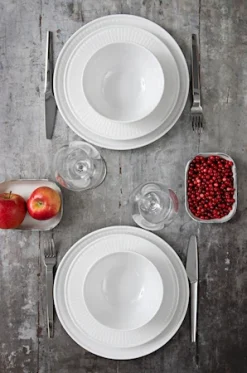 Nordwik Fålhagen Porcelænssæt 16 Dele, Hvid -KitchenTime butik cd25ce4e 9e3d 4b0b a809 042019be6c8c