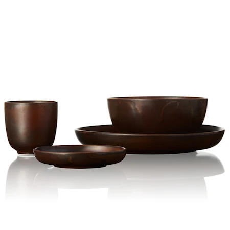 Duka Toscana Skål 17,5 Cm Brun 2 Duka Toscana Skål 17,5 Cm Brun - Billede 2