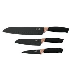 IMK InMyKitchen Knivsæt Non-stick 3 Dele, M/ Santoku