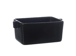 Ernst Form Ovnform 8,5x15x4,5 Cm Sort