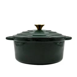 Nordwik Støbejernsgryde 5 L Grøn