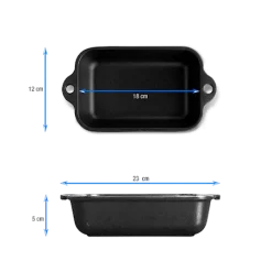VICTORIA Ovnform Emaljeret Støbejern 18x12cm 7 VICTORIA Ovnform Emaljeret Støbejern 18x12cm -KitchenTime butik ec9fcce5 a69f 4d56 be77 936ed1afc4fa