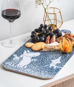 Muurla Moomin Skære- & Serveringsbræt 23x44 Cm First Snow -KitchenTime butik ee8c88bf 852d 4e22 88c5 3134dc663f24