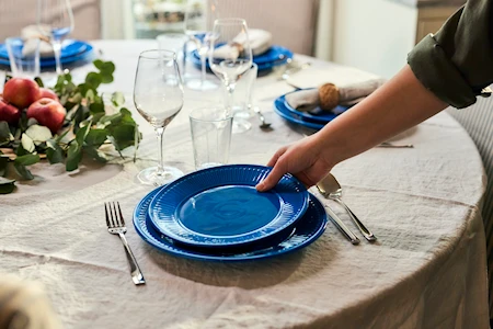 Nordwik Fålhagen Porcelænssæt16 Dele, Blå 7 Nordwik Fålhagen Porcelænssæt16 Dele, Blå - Billede 7