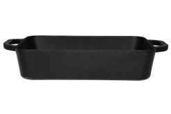 Maku Ildfast Fad Støbejern 3,3 L 37x20 Cm Sort