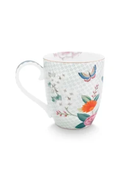 Pip Studio Blushing Birds Krus 2-pak 45 Cl Porcelæn Hvid -KitchenTime butik fb040a15 d1aa 4587 9ae8 b43fe4c994e1