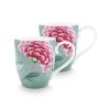 Pip Studio Blushing Birds Krus 2-pak 45 Cl Porcelæn Blå